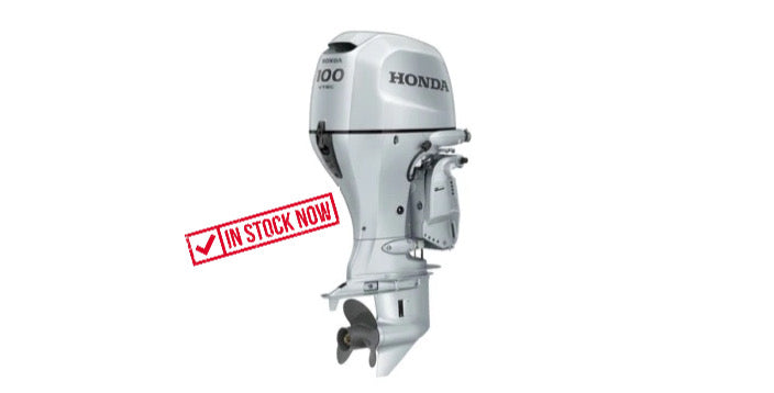 Honda Outboard BF100 LRTU 100hp VTEC Engine - Long Shaft, Power Trim & Tilt