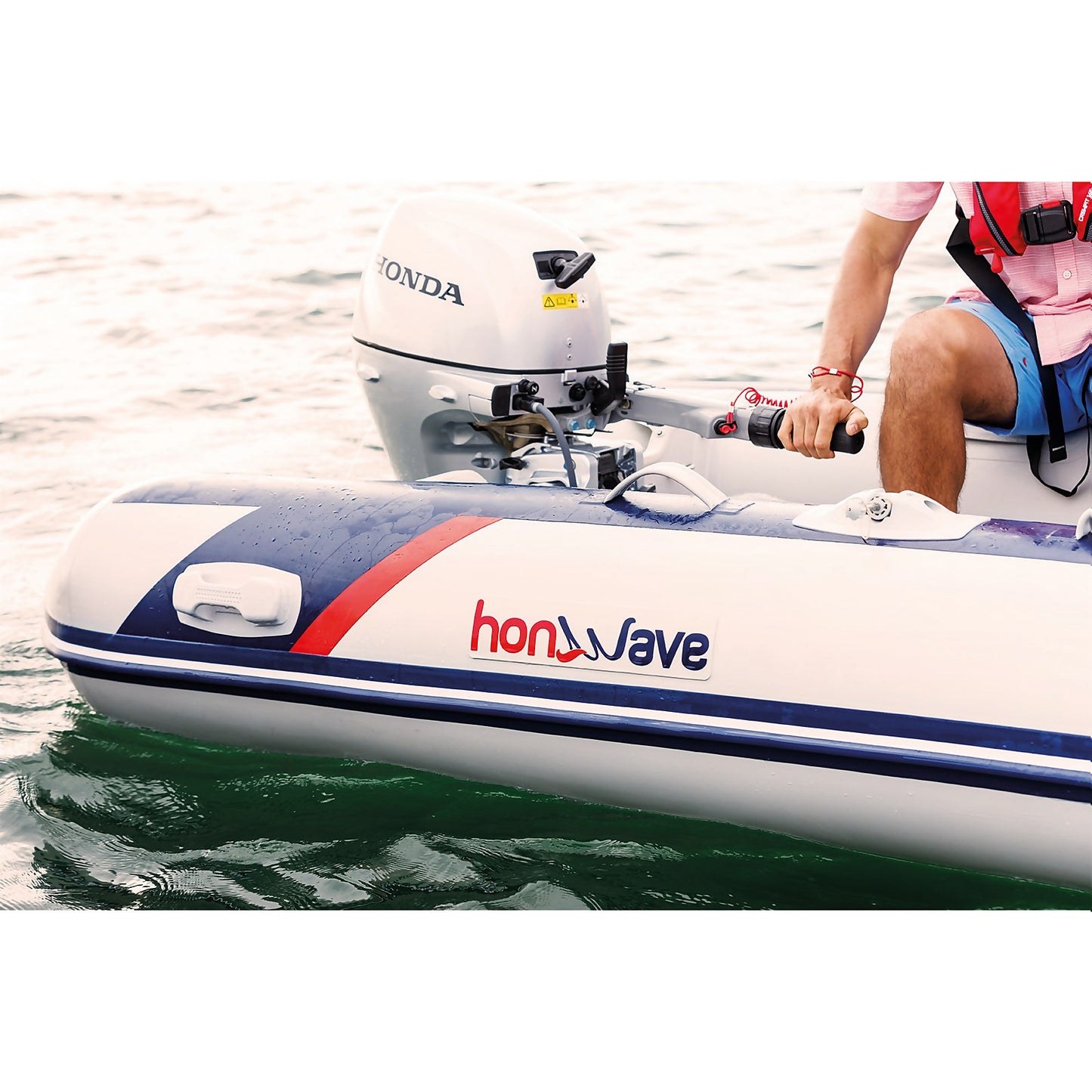 Honwave T38 3.8m Inflatable Dinghy Tender Boat with Inflatable V-Floor